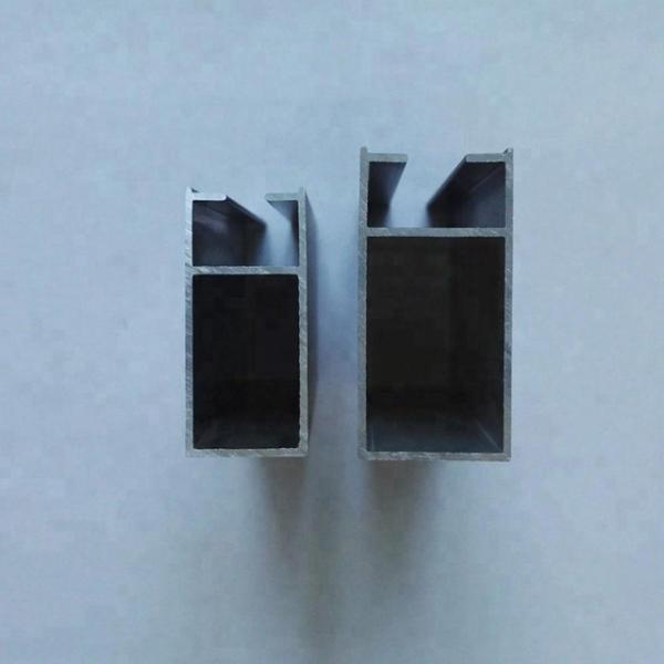 Industrial Wood Grain Aluminum Extrusion  Window And  LED Strips Use