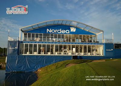 Barraca resistente UV das paredes de vidro, barraca transparente do partido Windproof