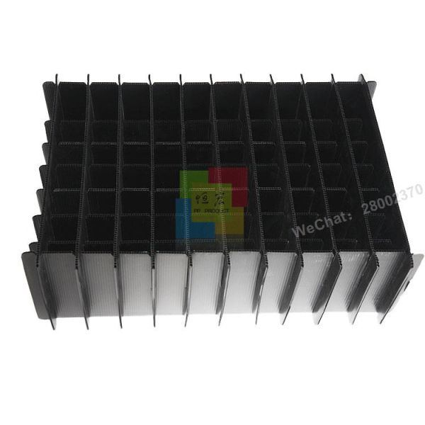 3mm Corrugated Plastic Dividers Good Toughness OEM Logo