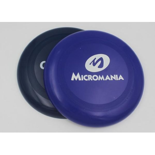 Dog Toy PP Plastic Frisbee For Promotion , Round Shaped 23cm Flying Disk