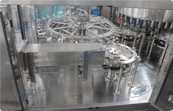 PLC Control 3 In 1 Water Filling Machine SUS304 With Screw Cap