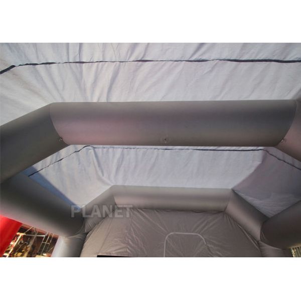 7m Long Inflatable Spray Booth With Blower Fire - Retardant EN14960 SGS CE