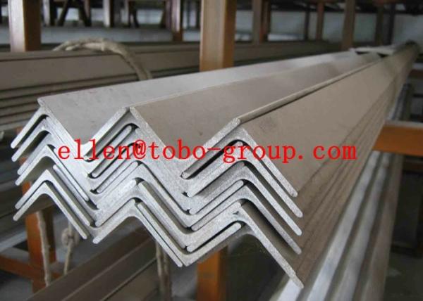 SS316 Angle Bar AN 8550 Grade: Stainless Steel 316 Size: 75×75×6MM×6M