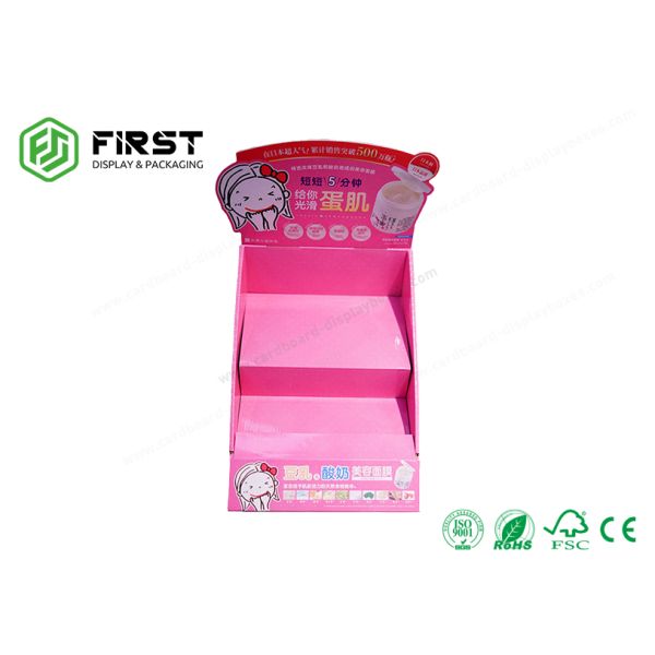 Цвет дисплея складного картона встречный верхний изготовленный на заказ напечатал розничный дисплей PDQ рифленый