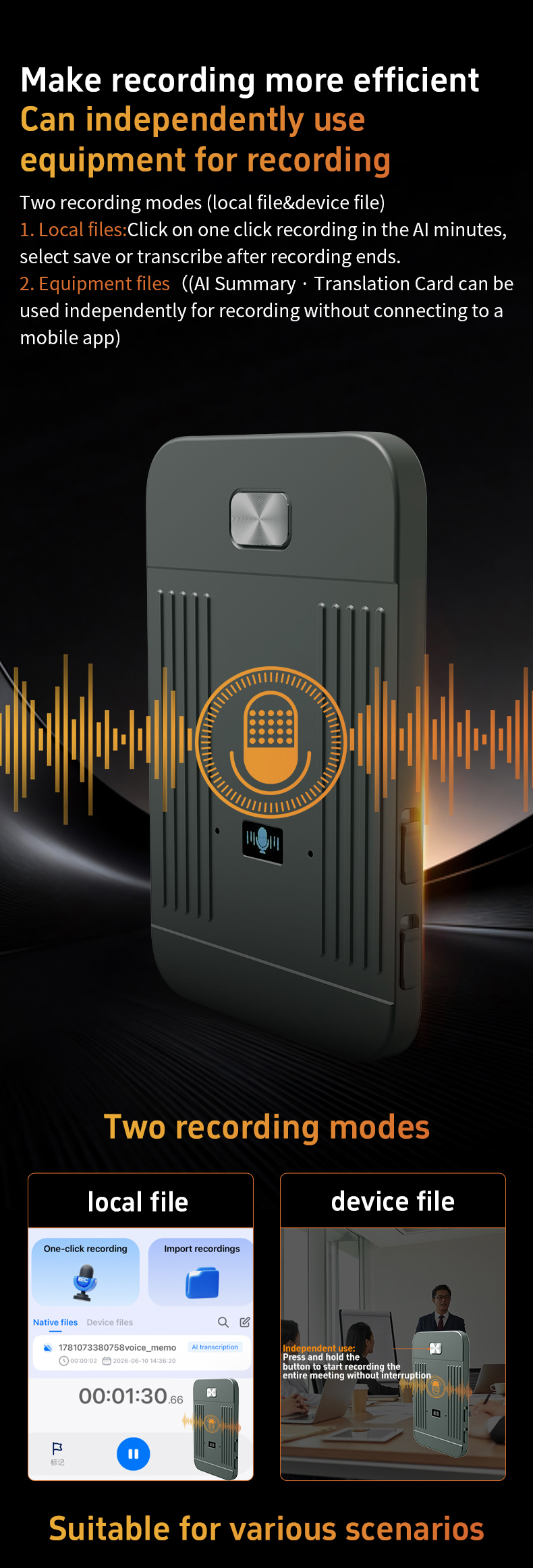 Summary Mobile Translator 147 Languages Video Calling AI Translation Device