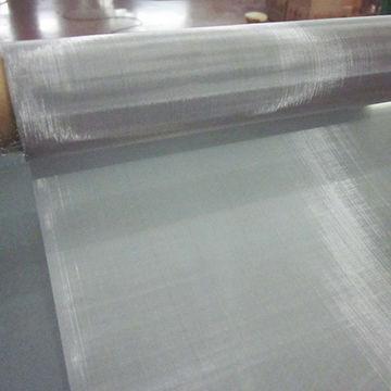 Plain / Twill Weave Wire Mesh Screen Stainless Steel Uniform Opening Alkali Resisting