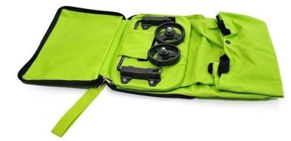 Factory cross-border wholesale shopping mall folding rod bag
