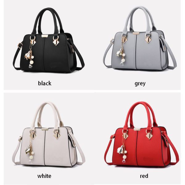 2019 new mom bag versatile stylish cross-body shoulder bag PU leather bag women's large capacity handbag