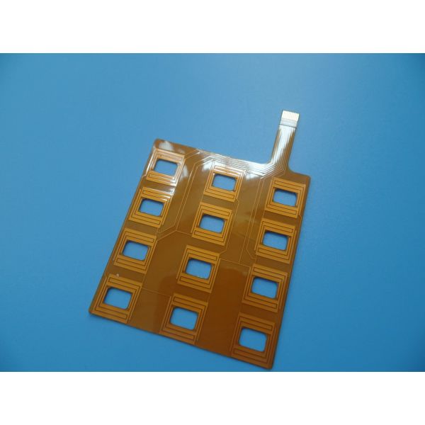 Flexible PCB Built On Polyimide Flex With Laser Cut FPC