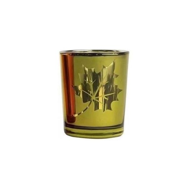 Christmas Color Glass Candle Holder Tealight Mercury Votive Candle Holders