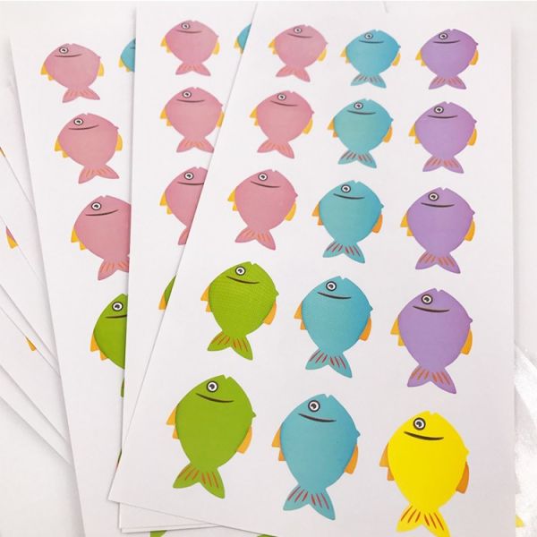 Cartoon Design Animals Shape 3D Tattoos Temporary Body Stickers , Tattoo Body Sticker