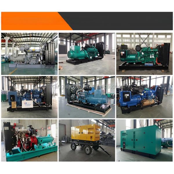 Класс защиты IP23 60 кВт Газогенератор для природного газа/биогаза/СПГ/Сингаса/Нефтяного газа/Угольной шахты