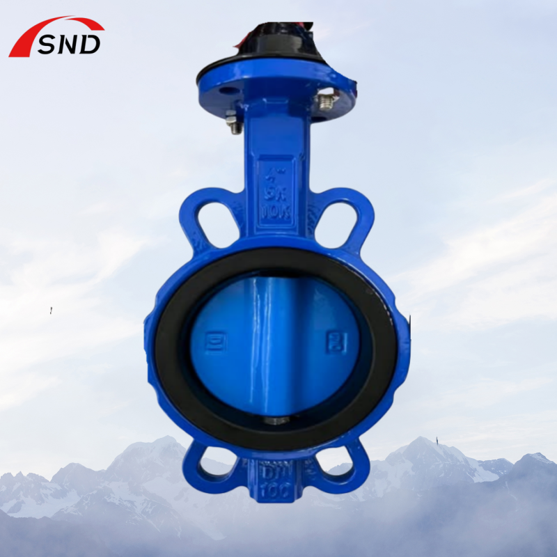 The Wafer-Type Fluoropolymer-Lined Soft-Seal Butterfly Valve  For Highly Corrosive Media