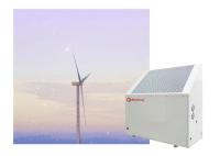 Rencontrer la pompe à chaleur à faible bruit air-eau intelligente économiseuse d'énergie du contrôleur 15kw de rendement élevé R32/R410A