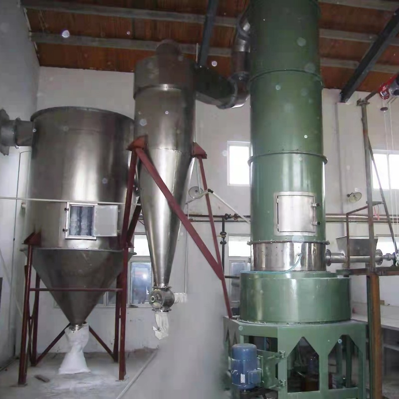Foodstuff Spin Flash Dryer For Cassava Flour , Industrial Flash Dryer Machine