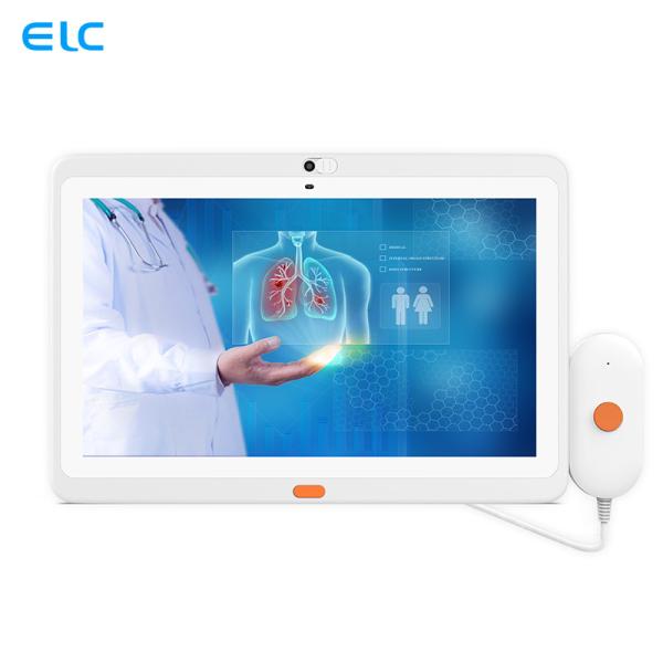 Wall Mounted Android 13.3 Inch Hospital Digital Signage With Call Button