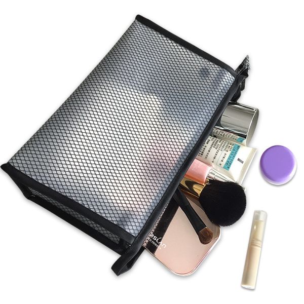 Professional Makeup Box with Zipper Closure Fashion Style Custom Cosmetic Box