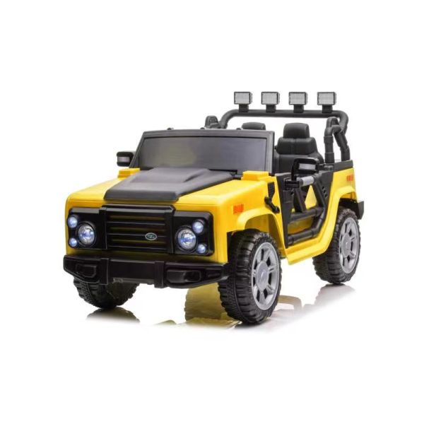 Желтый 24В двухместный детский электромобиль для детей в 2022 году