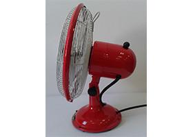 ETL 30W Retro Table Fan , 3 Speed Air Cooling Vintage Oscillating Table Fan