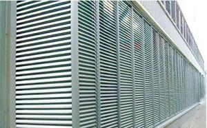 Fixed Exterior Aluminum Louvers Custom Aluminium Shade Louvres