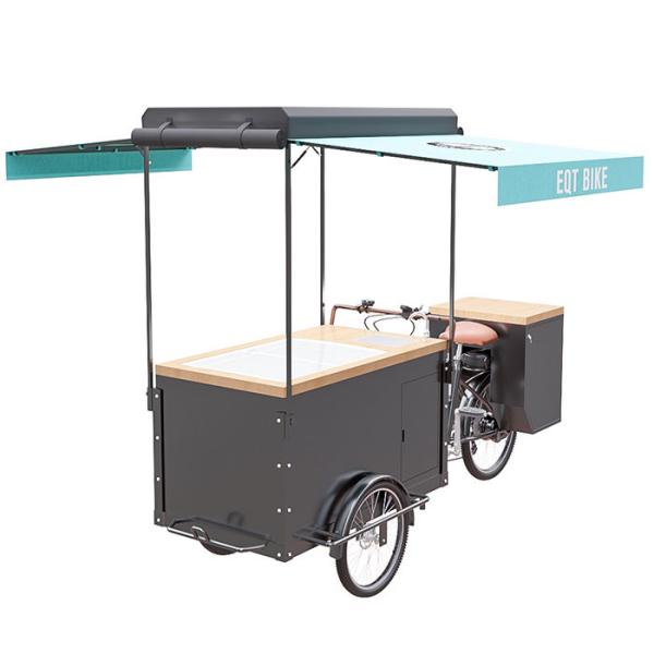 Quadro de aço carbono de grande resistência do carro do gelado da bicicleta do estilo de Europa