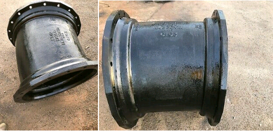 МДЖ гнет утюг АСТМ А536 АВВА/АНСИ К153 штуцеров трубы литого железа дуктильный