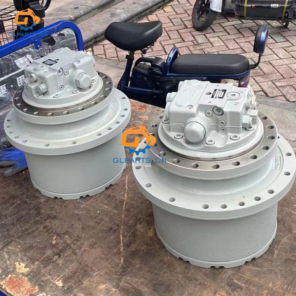 Glparts GM21 Excavator Final Drive Assembly Travel Motor with Gearbox