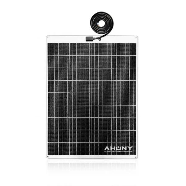350w flexível caminhada em painéis solares semi-rígido à prova de água salgada para barco marinho iate