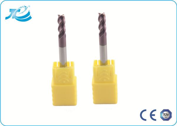 60 Hardness End Mills For Stainless Steel with Shank Diameter 4.0 - 25.0 mm