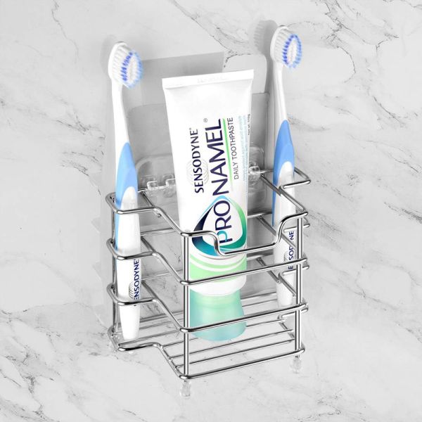 Customized Rustproof Unique Toothbrush Holder for Bathroom, Kitchen and Living Room