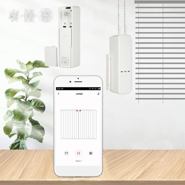 Мотор ролика Tuya WIFI электрического двигателя занавеса шторок зебры DIY Alexa Google умный умный слепой