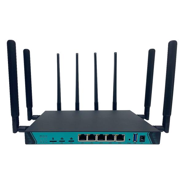 MT7621A Dual SIM Wifi Router Gigabit Dual Band 2.4ghz 5.8ghz Openwrt System