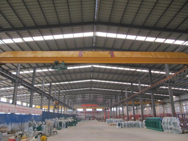 Industrial Electric Traveling Single Girder Overhead Crane 3 Ton / 2 Ton