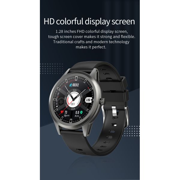 Pulsera elegante del deporte de Bluetooth 5,0 BLE para el corazón Rate Blood Oxygen