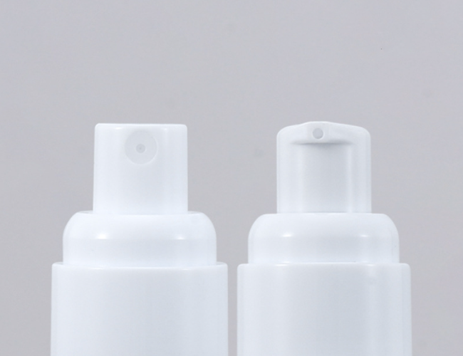 15ml 30ml 50ml AS Transparent Plastic Airless Bottles Silkscreening Printing