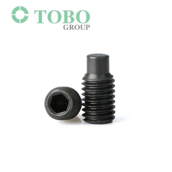 DIN915 Carbon Steel Grade 12.9 Allen Grub Screws M2 - M12 Hex Socket Head Set Screw With Dog Point