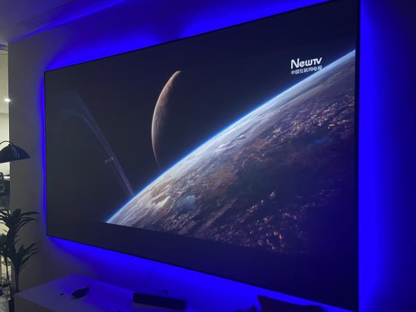 16:9 ALR Projection Screens Long Throw Fixed Frame Projector Screens 3D