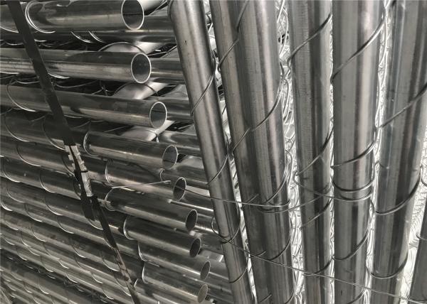 Temporary Construction Fencing Panels 1-⅜ tube vertical brace Chain Link Fence Panels 6'/8'/4' Height