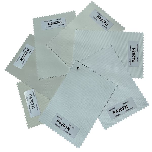 100% Polyester Roller Window Blinds Fabric For Engineering Textiles Blackout Roller Blind Fabric