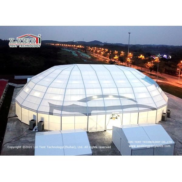 650g/Sq.M Multi Arch Polygon Tent For News Conference