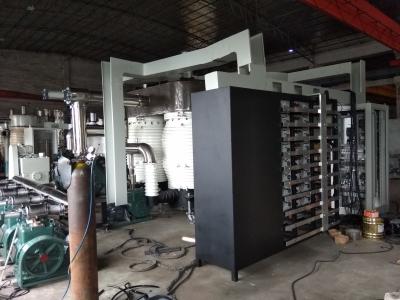 Máquina de revestimento Titanium automática do nitreto de PVD para a dobradiça de porta de aço inoxidável