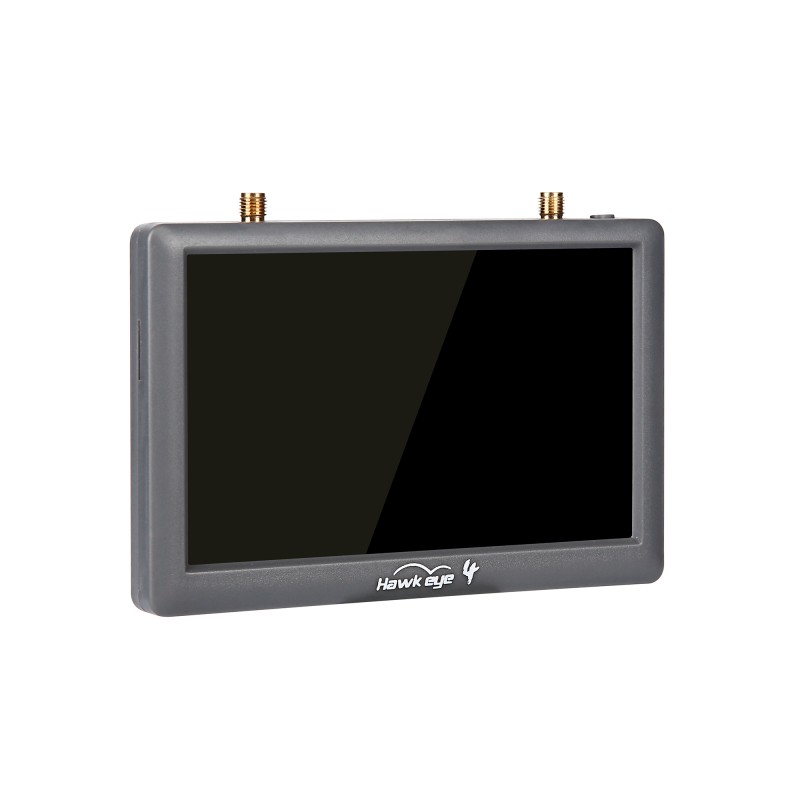 Hawkeye Little Pilot 4 5.8G 48CH Diversity Dual Receiver 5inch 800X480 700LUX Built-in DVR FPV Monitor For RC Drone Vehicle