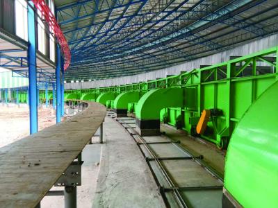 Forno móvel de alta eficiência Forno de túnel circular Forno sem forno Carro CE UL Certificado