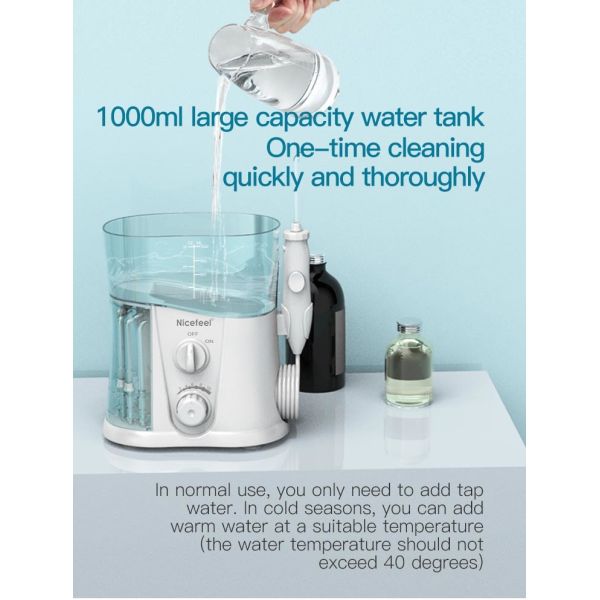типа сопло Flosser воды танка силы 110V 240V бесшнуровые 3 2.5mm
