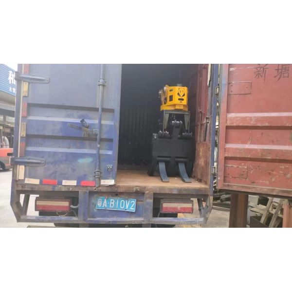 YTB Wood / Stone Excavator Grabber Hydraulic And Electronic Type For Digging