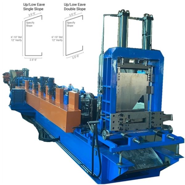 Purlin/Structural Steel Profile for Eave Struts making machine