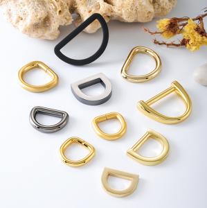 15 25 38 40mm Buckle Metal D-rings for Bag Accessories Eco-friendly Customized