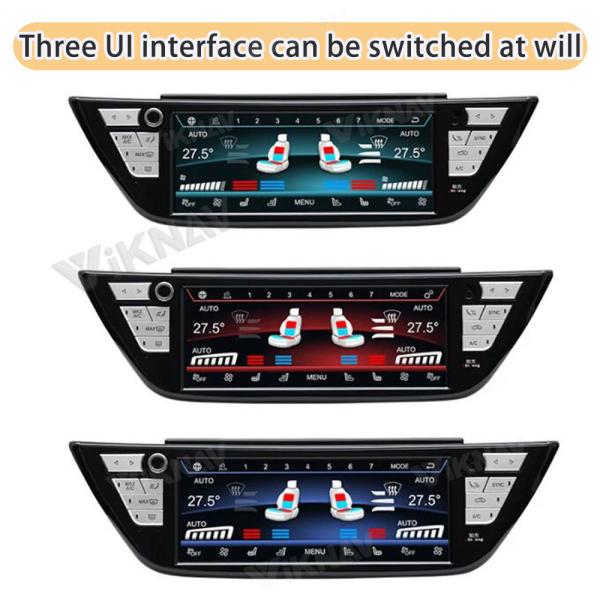 Controle de clima do carro Para BMW 5Series M5 6Series GT X3 X3M X4 X4M M5 2018-2022 Air conditioning Screen AC Panel Board LCD