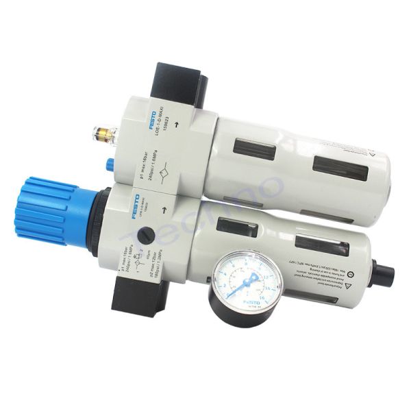 FRC-1/2-D-7-MAXI-A Regulador de filtros pneumáticos lubrificador 3W com rosca