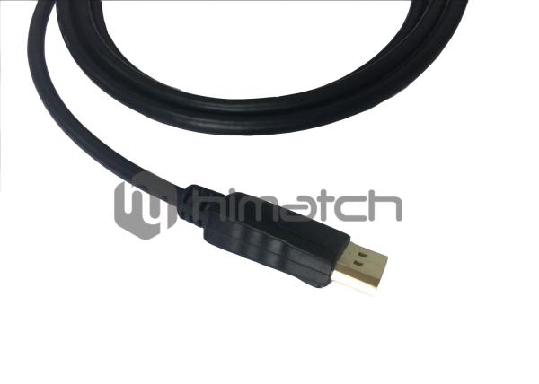 3ft / 0.9m 4K 1080P Displayport 1.2 Cable Male To Male For HDTV Projector Display Monitor